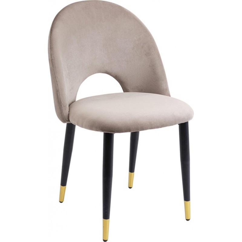 Chair Iris Velvet Taupe